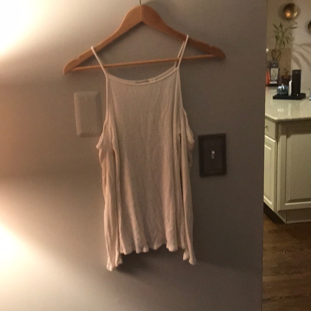Long sleeve Heart and Hips white